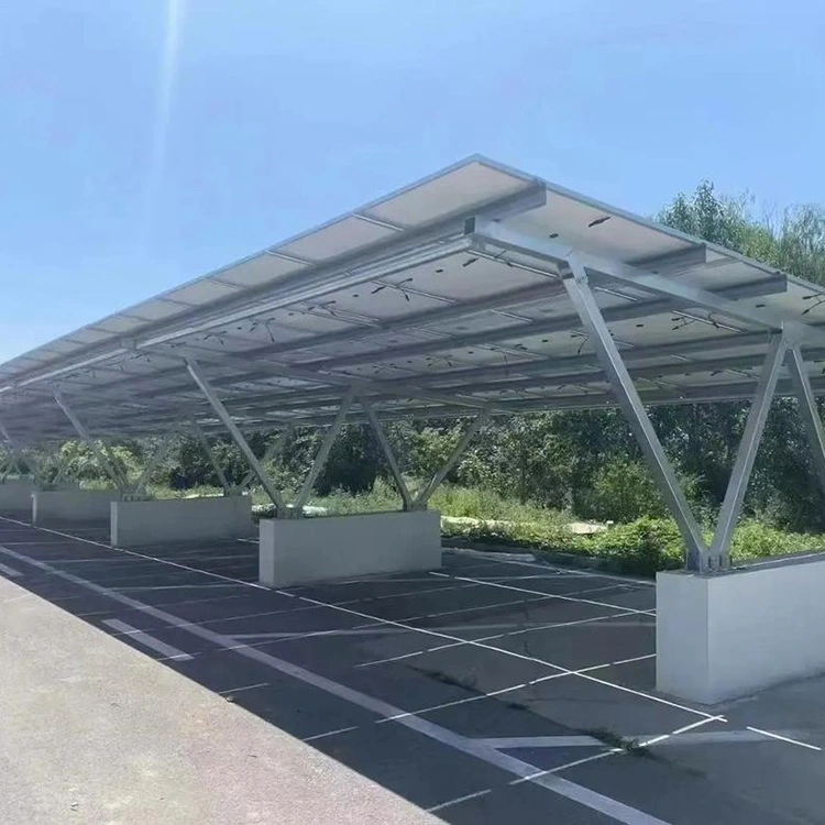 BIPV vattentät solcellscarport